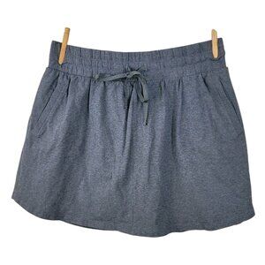 LIVI Active Short Skirt Womens Plus 18/20 Tennis Skort Pockets Athletic Grey